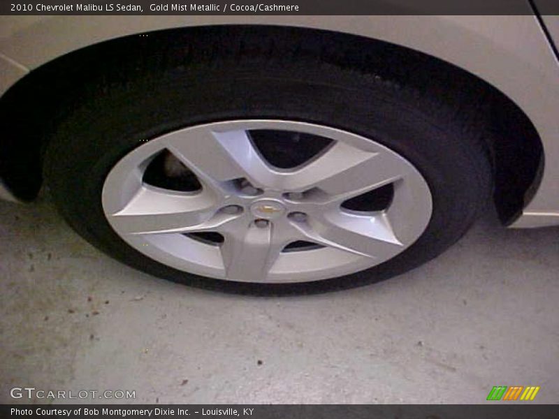 Gold Mist Metallic / Cocoa/Cashmere 2010 Chevrolet Malibu LS Sedan