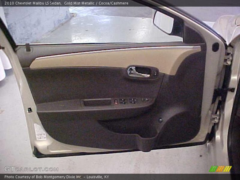 Gold Mist Metallic / Cocoa/Cashmere 2010 Chevrolet Malibu LS Sedan