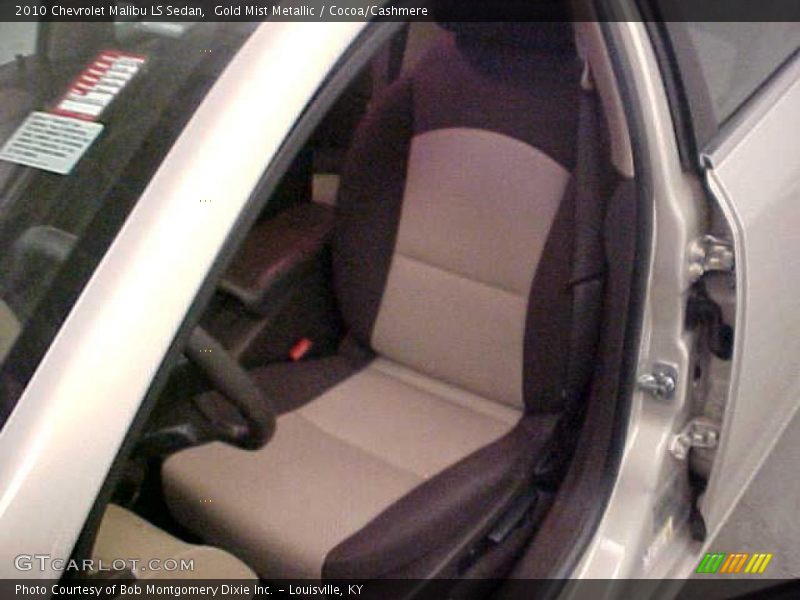 Gold Mist Metallic / Cocoa/Cashmere 2010 Chevrolet Malibu LS Sedan