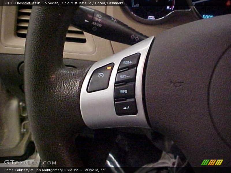 Gold Mist Metallic / Cocoa/Cashmere 2010 Chevrolet Malibu LS Sedan