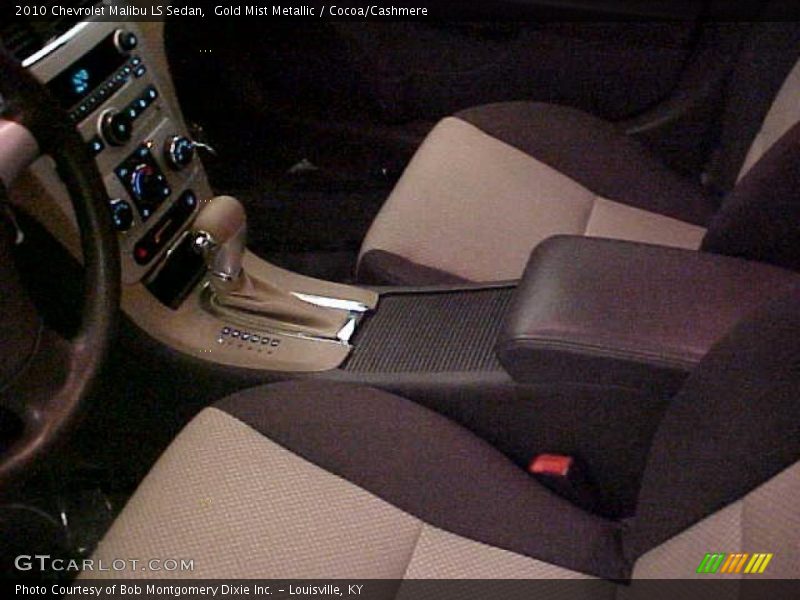 Gold Mist Metallic / Cocoa/Cashmere 2010 Chevrolet Malibu LS Sedan