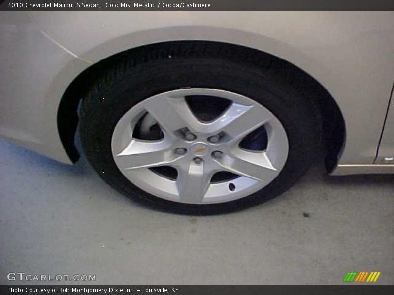 Gold Mist Metallic / Cocoa/Cashmere 2010 Chevrolet Malibu LS Sedan