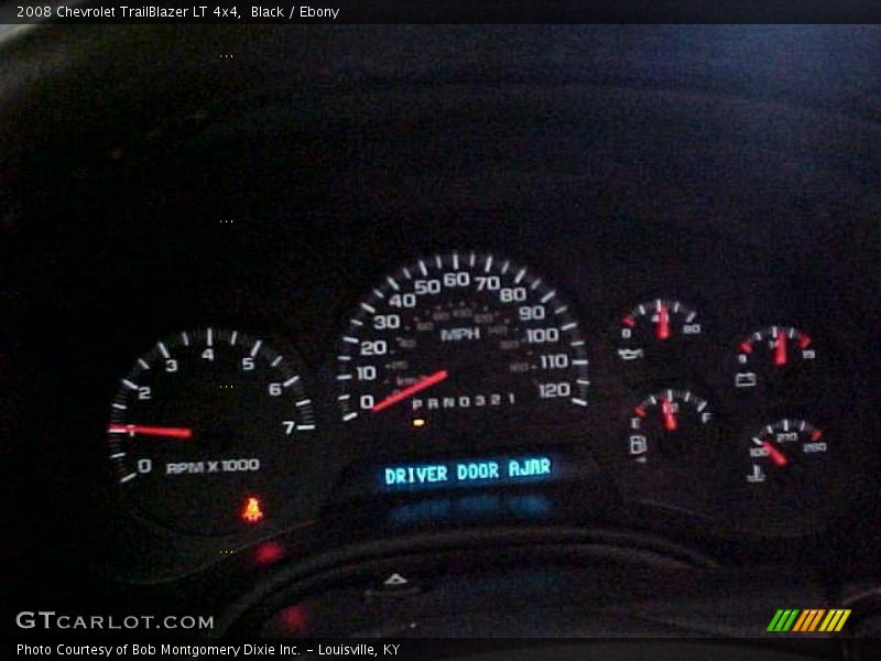 Black / Ebony 2008 Chevrolet TrailBlazer LT 4x4