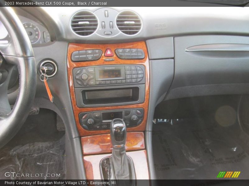 Black / Charcoal 2003 Mercedes-Benz CLK 500 Coupe