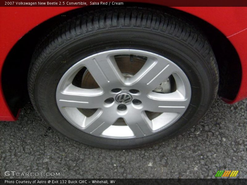 Salsa Red / Cream 2007 Volkswagen New Beetle 2.5 Convertible