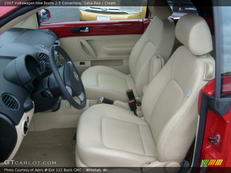 Salsa Red / Cream 2007 Volkswagen New Beetle 2.5 Convertible