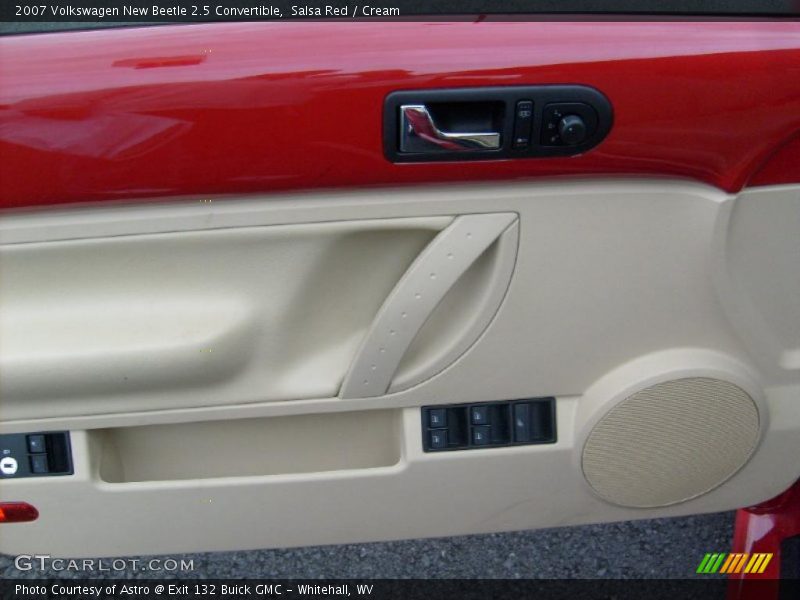 Salsa Red / Cream 2007 Volkswagen New Beetle 2.5 Convertible