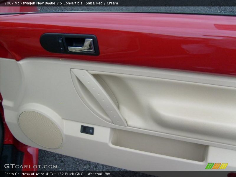 Salsa Red / Cream 2007 Volkswagen New Beetle 2.5 Convertible