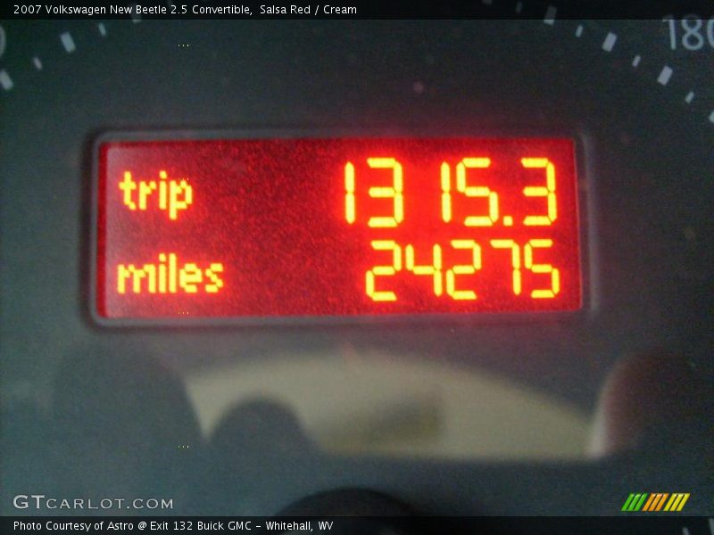 Salsa Red / Cream 2007 Volkswagen New Beetle 2.5 Convertible