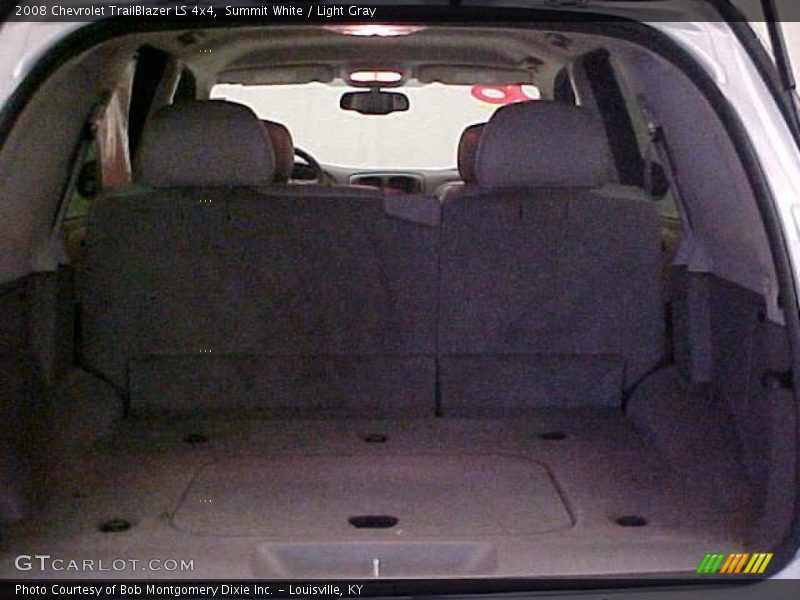 Summit White / Light Gray 2008 Chevrolet TrailBlazer LS 4x4