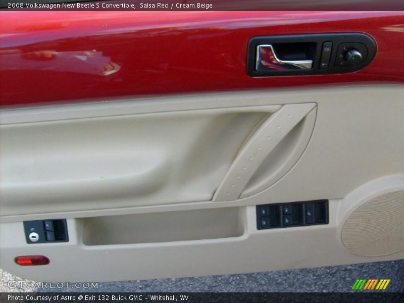Salsa Red / Cream Beige 2008 Volkswagen New Beetle S Convertible