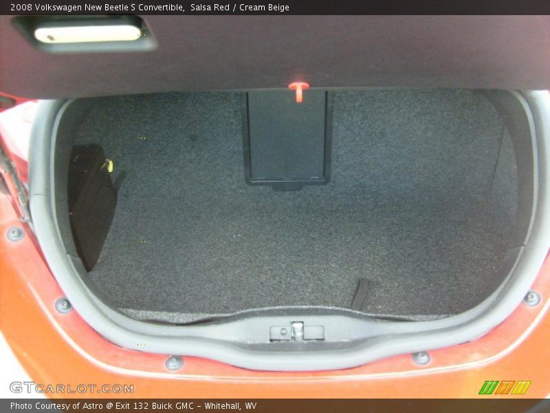 Salsa Red / Cream Beige 2008 Volkswagen New Beetle S Convertible