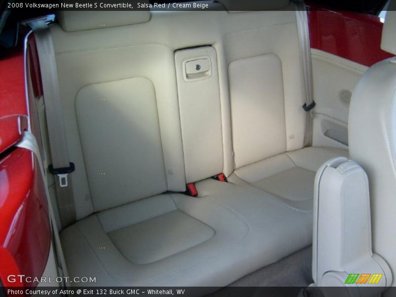 Salsa Red / Cream Beige 2008 Volkswagen New Beetle S Convertible