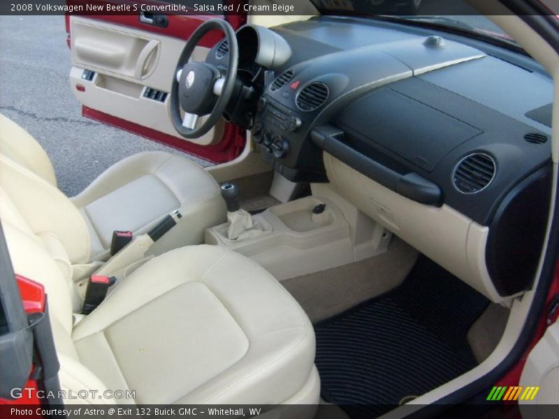Salsa Red / Cream Beige 2008 Volkswagen New Beetle S Convertible