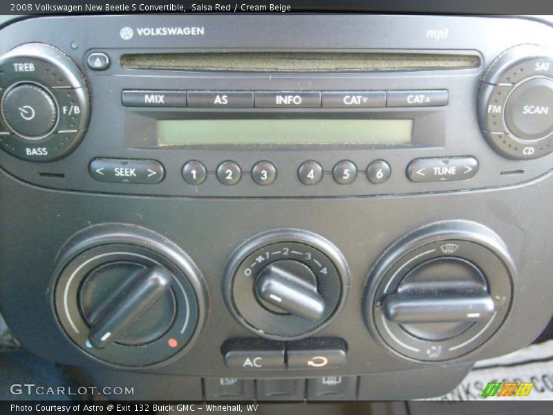 Salsa Red / Cream Beige 2008 Volkswagen New Beetle S Convertible