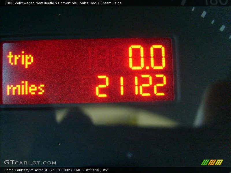 Salsa Red / Cream Beige 2008 Volkswagen New Beetle S Convertible