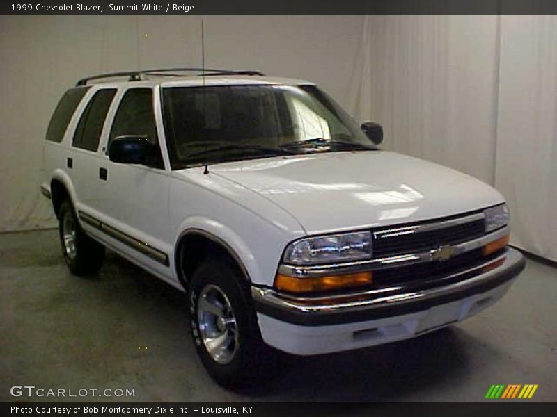 Summit White / Beige 1999 Chevrolet Blazer