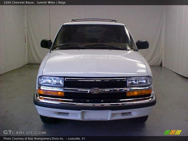 Summit White / Beige 1999 Chevrolet Blazer