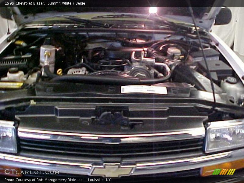 Summit White / Beige 1999 Chevrolet Blazer