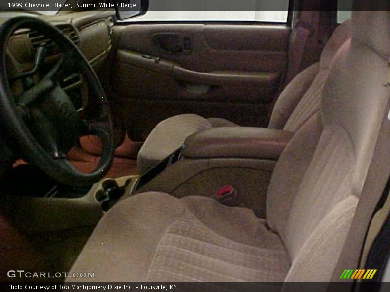 Summit White / Beige 1999 Chevrolet Blazer