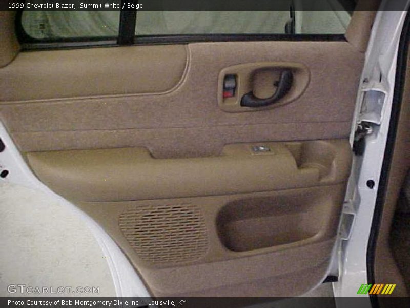 Summit White / Beige 1999 Chevrolet Blazer