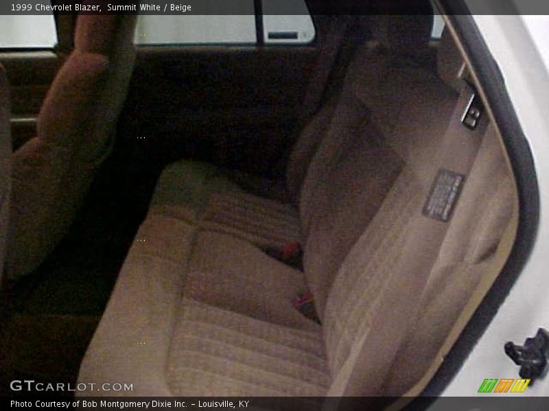 Summit White / Beige 1999 Chevrolet Blazer