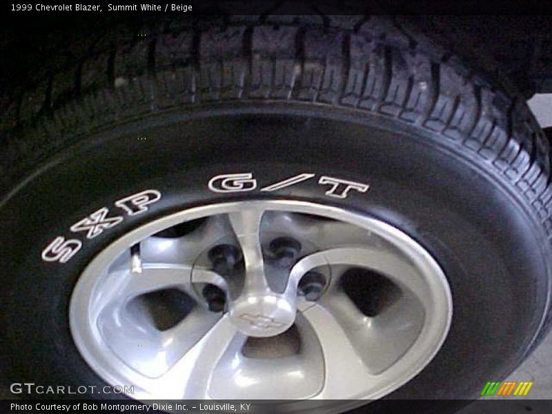 Summit White / Beige 1999 Chevrolet Blazer