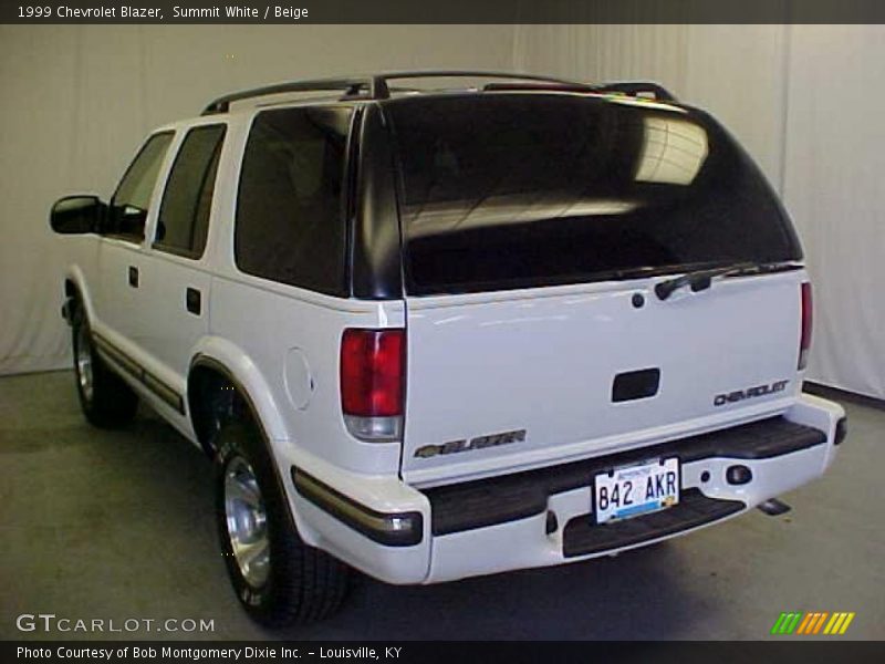 Summit White / Beige 1999 Chevrolet Blazer