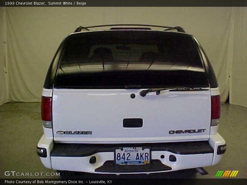 Summit White / Beige 1999 Chevrolet Blazer