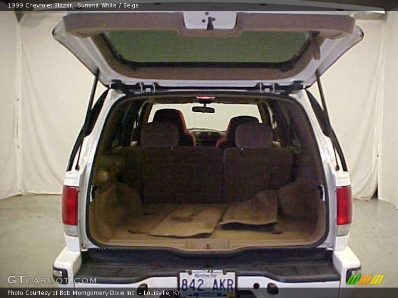 Summit White / Beige 1999 Chevrolet Blazer
