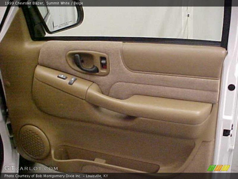 Summit White / Beige 1999 Chevrolet Blazer