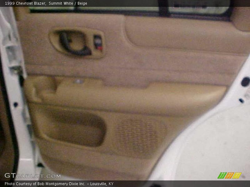 Summit White / Beige 1999 Chevrolet Blazer