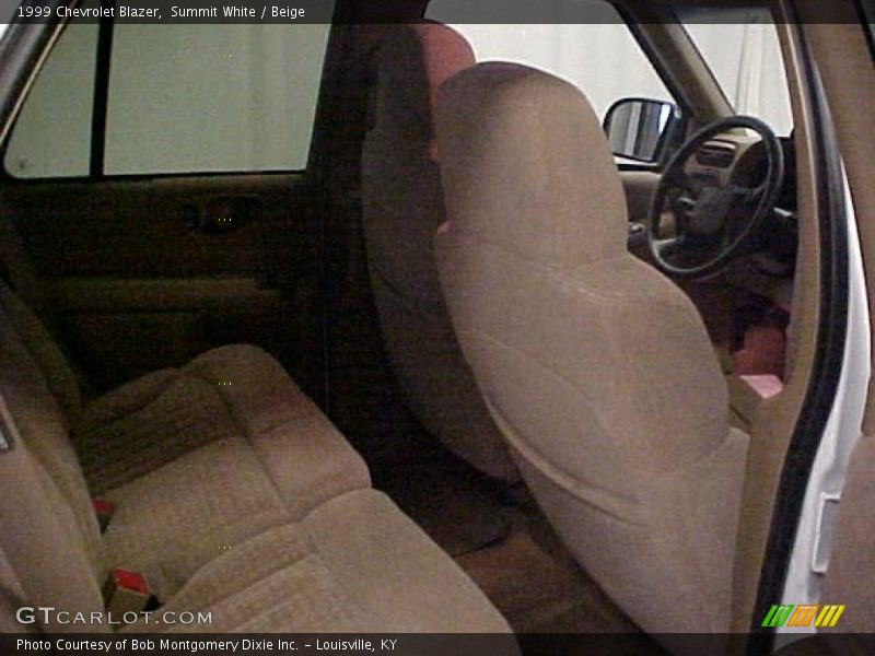 Summit White / Beige 1999 Chevrolet Blazer