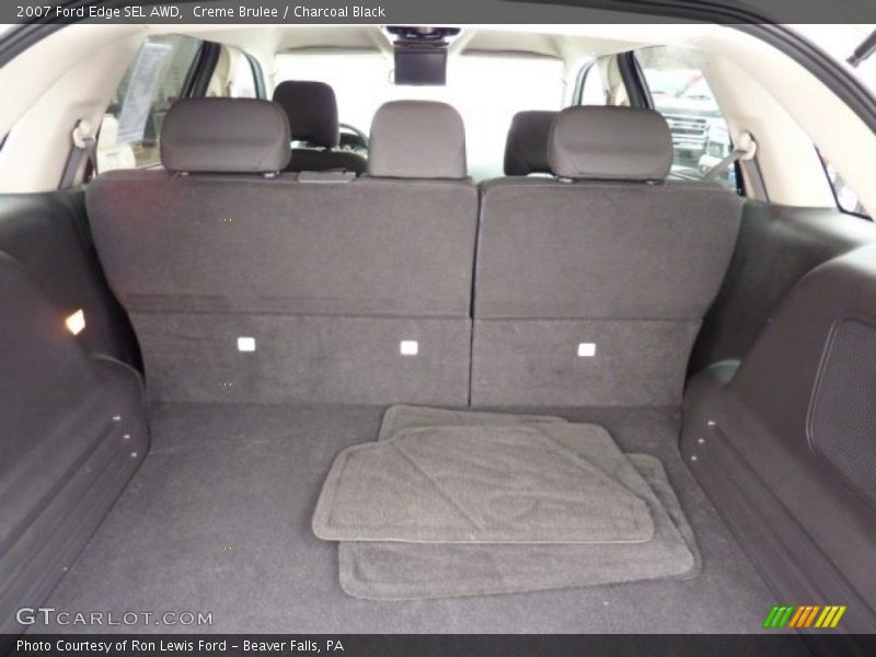 Creme Brulee / Charcoal Black 2007 Ford Edge SEL AWD