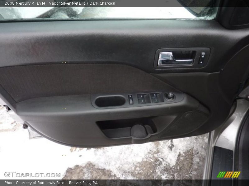 Vapor Silver Metallic / Dark Charcoal 2008 Mercury Milan I4