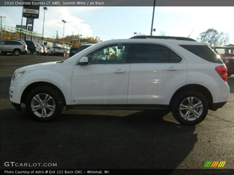 Summit White / Jet Black 2010 Chevrolet Equinox LT AWD