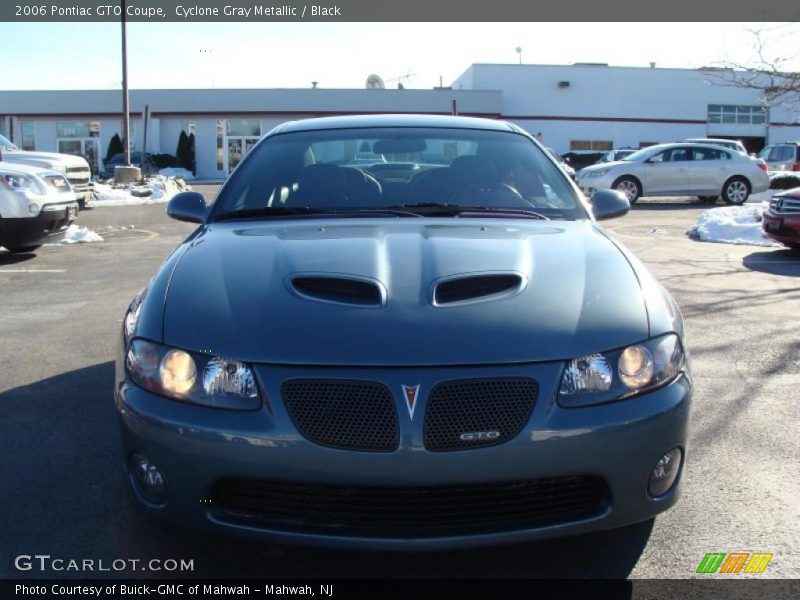 Cyclone Gray Metallic / Black 2006 Pontiac GTO Coupe