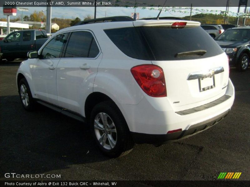 Summit White / Jet Black 2010 Chevrolet Equinox LT AWD