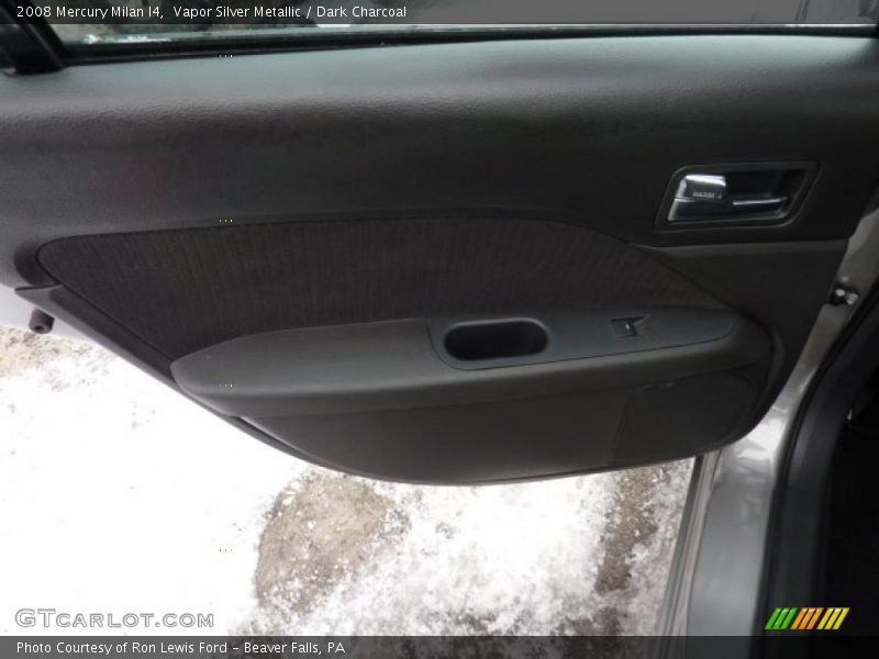 Vapor Silver Metallic / Dark Charcoal 2008 Mercury Milan I4