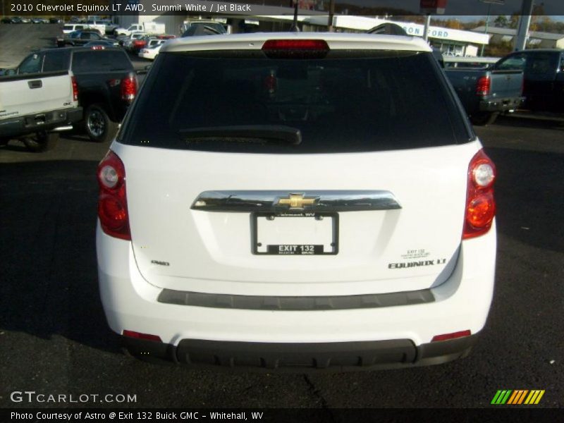 Summit White / Jet Black 2010 Chevrolet Equinox LT AWD