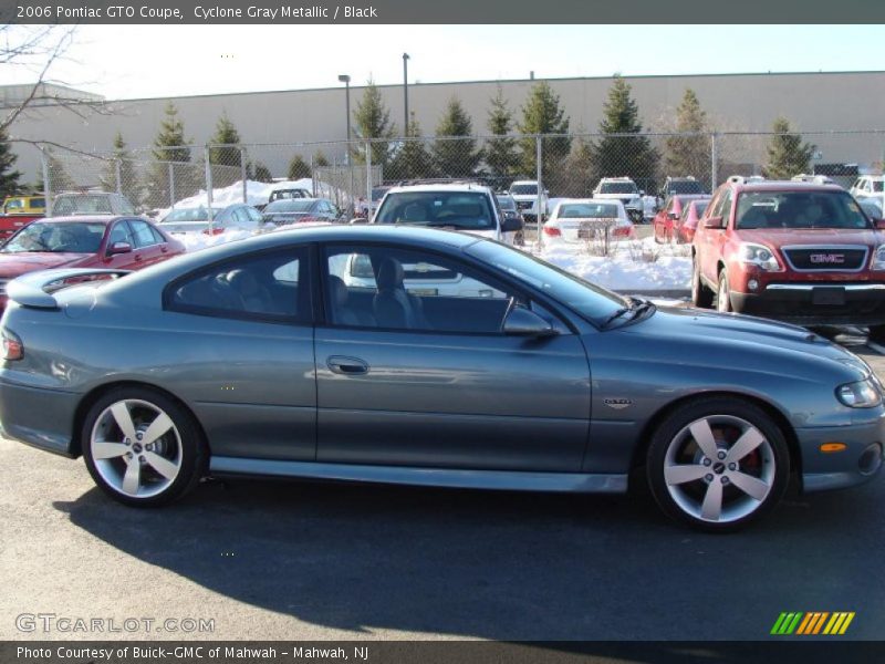 Cyclone Gray Metallic / Black 2006 Pontiac GTO Coupe