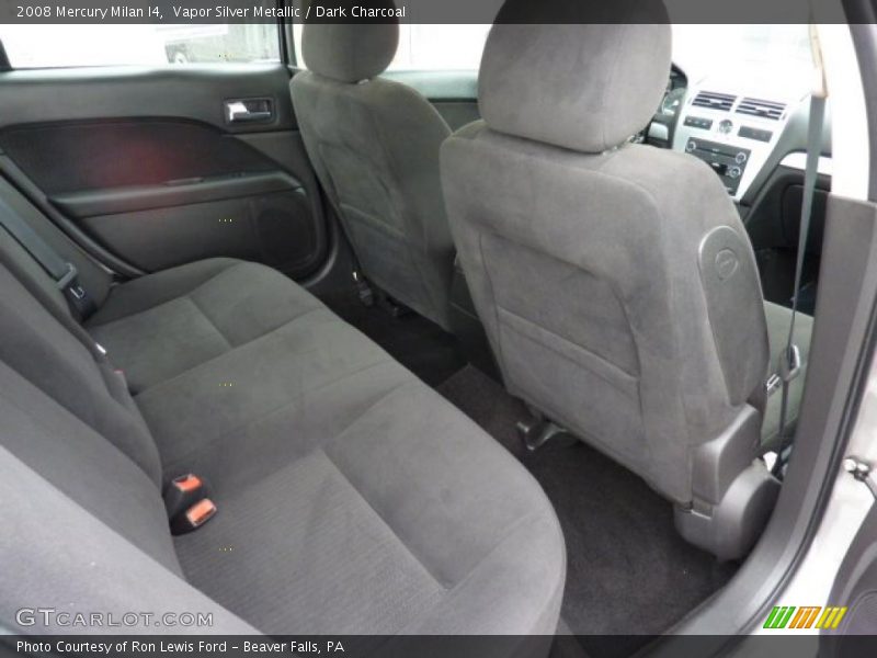 Vapor Silver Metallic / Dark Charcoal 2008 Mercury Milan I4