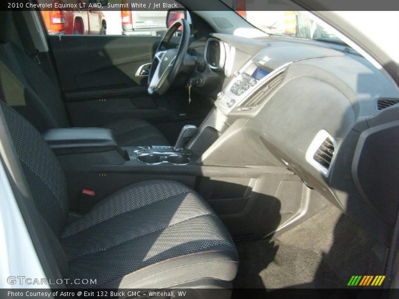 Summit White / Jet Black 2010 Chevrolet Equinox LT AWD