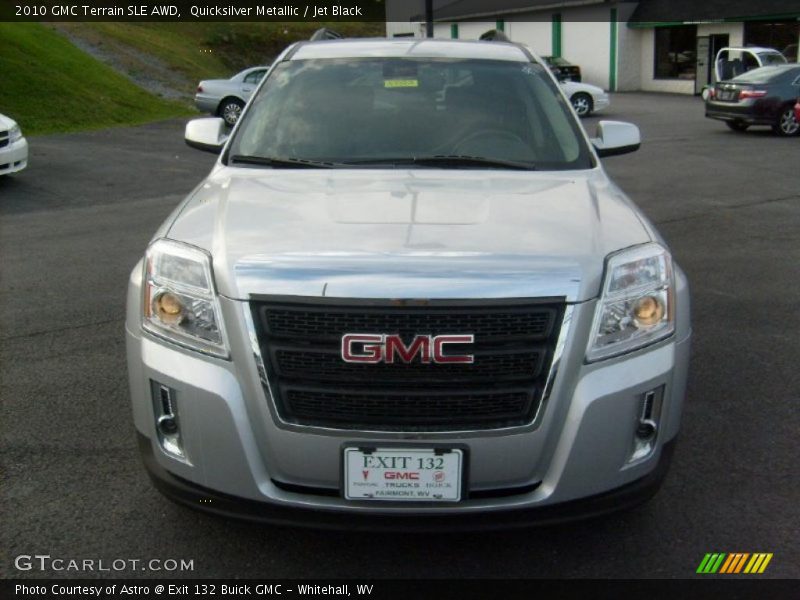 Quicksilver Metallic / Jet Black 2010 GMC Terrain SLE AWD