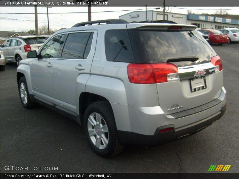 Quicksilver Metallic / Jet Black 2010 GMC Terrain SLE AWD
