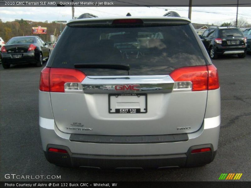Quicksilver Metallic / Jet Black 2010 GMC Terrain SLE AWD