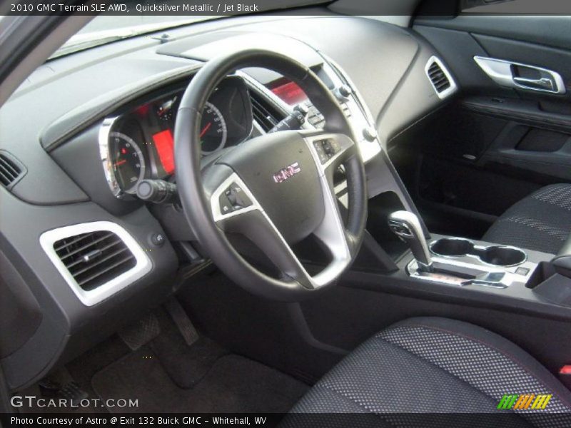 Jet Black Interior - 2010 Terrain SLE AWD 