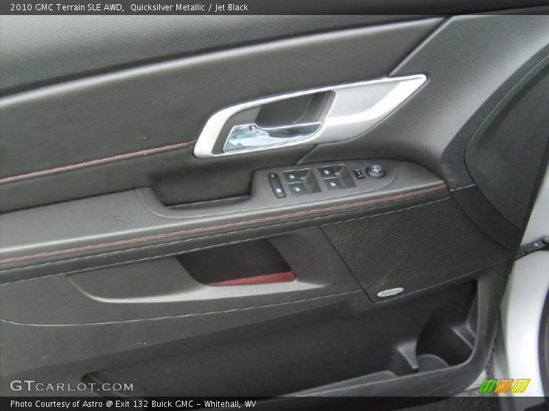 Quicksilver Metallic / Jet Black 2010 GMC Terrain SLE AWD