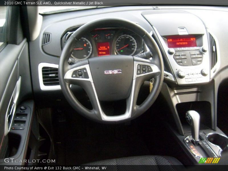 Dashboard of 2010 Terrain SLE AWD