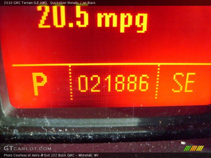 Quicksilver Metallic / Jet Black 2010 GMC Terrain SLE AWD